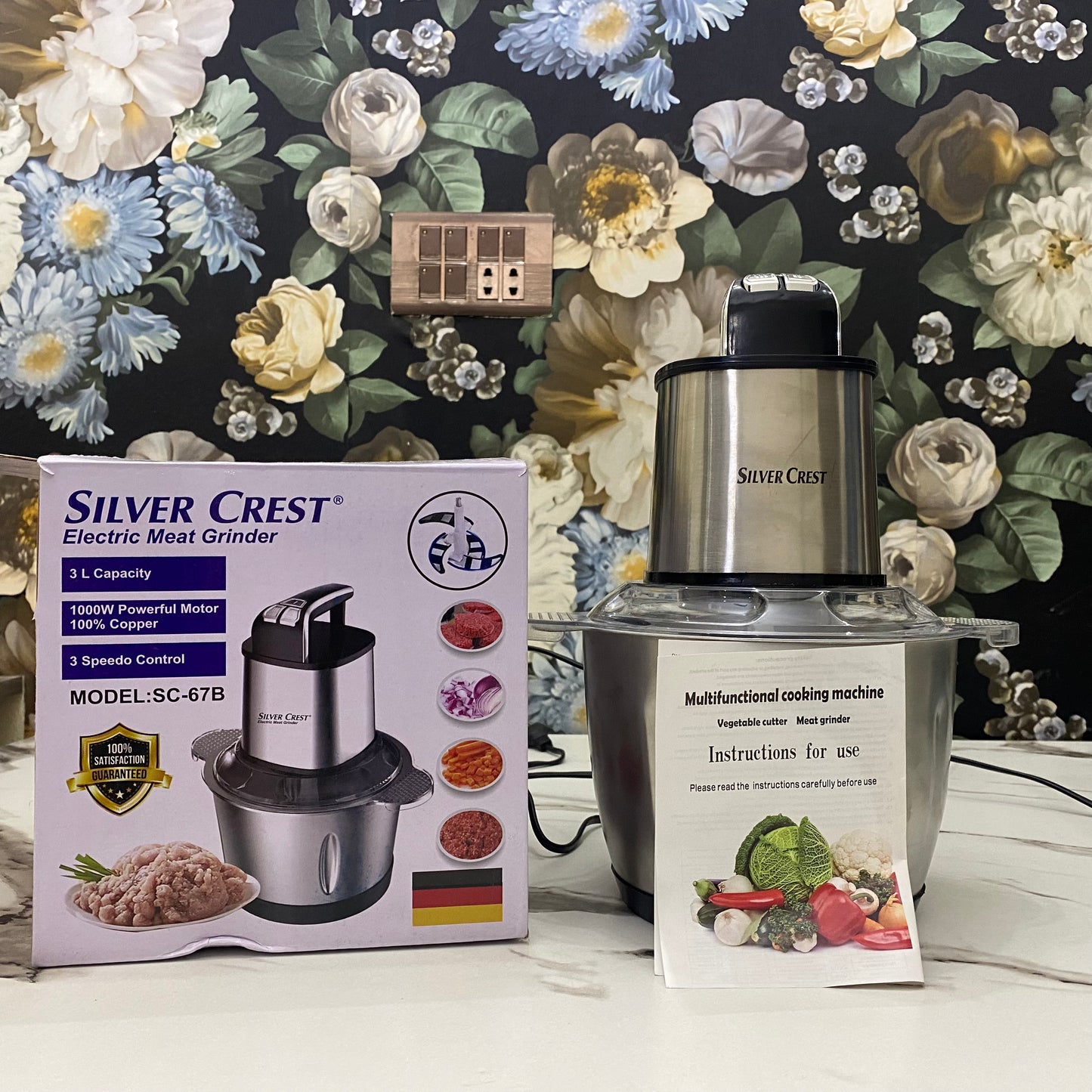 Silver Crest Electric Meat Grinder
